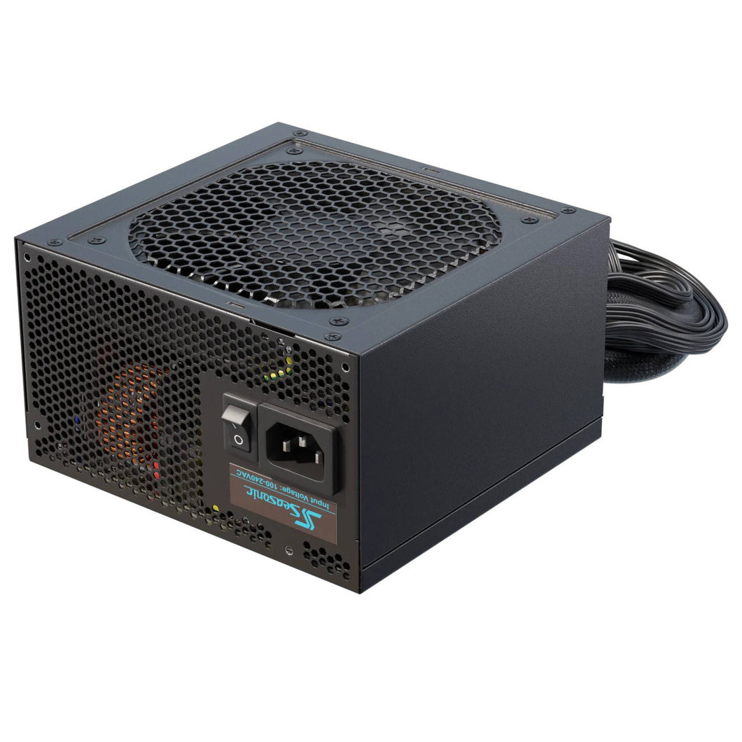 Seasonic G12 GM 80 + Gold Güç Kaynağı, Modüler - 850 Watt,  120mm Fanlı Siyah