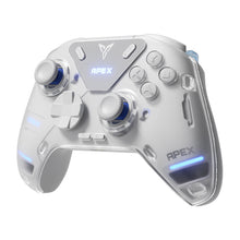 Görseli Galeri görüntüleyiciye yükleyin, Flydigi Apex 4 Kablosuz Gamepad - Force Feedback Tetikleme Desteği  - Trigger Force - Full Color LCD Display - 1000hz - PC/Switch/Mobil/ - Yeni Beyaz Standart Sürüm
