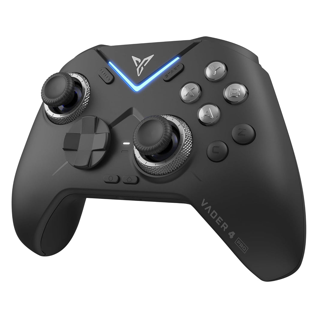 Flydigi Vader 4 Pro - Kablosuz Gamepad - RGB - 40-100gf Ayarlanabilir Joistik Kuvvet Anahtarlama Titreşim Tetik - PC - Switch - Android IOS Desteği - 1000Hz - Siyah