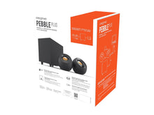 Görseli Galeri görüntüleyiciye yükleyin, Creative Pebble Plus 2.1 35W Multimedya Stereo Hoparlör Seti - Siyah
