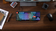 Görseli Galeri görüntüleyiciye yükleyin, Keychron V3 QMK Custom - Keychron K Pro Brown Switch -RGB- Hot Swap - Mechanical Keyboard Full Assembled  - Carbon Black
