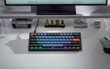 Görseli Galeri görüntüleyiciye yükleyin, Keychron V4 QMK Custom - Keychron K Pro Red Switch -RGB- Hot Swap - Mechanical Keyboard Full Assembled  -Frosted Black
