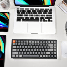 Görseli Galeri görüntüleyiciye yükleyin, Keychron K2 Kablosuz Mekanik Oyuncu Klavyesi-Hot-Swappable-RGB -Bluetooth 5.1-Multitasking-Gateron G Pro Blue Switch-Alüminyum Çerçeve -(Version 2)
