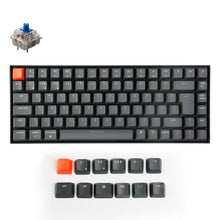 Görseli Galeri görüntüleyiciye yükleyin, Keychron K2 Kablosuz Mekanik Oyuncu Klavyesi-Hot-Swappable-RGB -Bluetooth 5.1-Multitasking-Gateron G Pro Blue Switch-Alüminyum Çerçeve -(Version 2) UK ISO Layout
