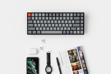 Görseli Galeri görüntüleyiciye yükleyin, Keychron K2 Kablosuz Mekanik Oyuncu Klavyesi-Hot-Swappable-RGB -Bluetooth 5.1-Multitasking-Gateron G Pro Blue Switch-Alüminyum Çerçeve -(Version 2)
