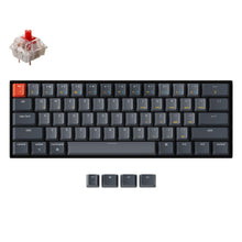 Görseli Galeri görüntüleyiciye yükleyin, Keychron K12 % 60 Kablosuz Mekanik Oyuncu Klavyesi-RGB-Bluetooth 5.1-Multitasking-Gateron Red Switch-Hot-Swappable-Aluminum Frame
