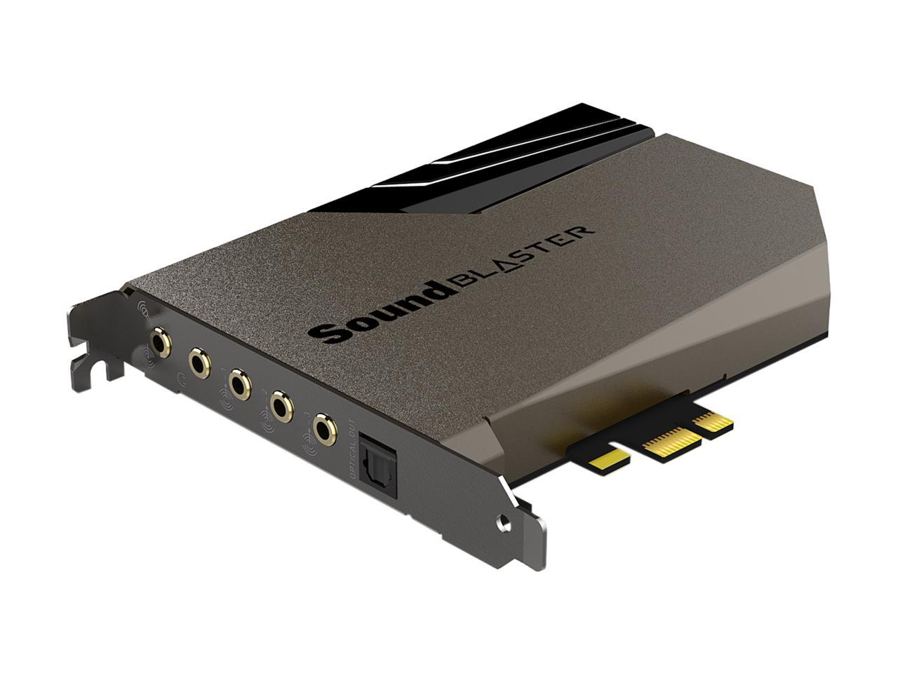 Creative Sound Blaster AE-7 - Hİ-Res- Dahili PCIe Ses Kartı, Dört