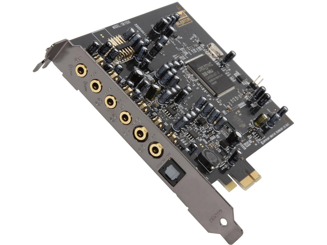 Creative Sound Blaster Audigy Rx -7.1 PCIe Ses Kartı - Yüksek Performanslı Kulaklık Amplifikatörü