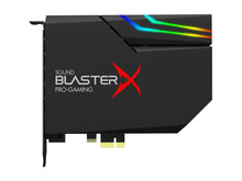 Görseli Galeri görüntüleyiciye yükleyin, Creative Sound BlasterX AE-5 Plus -Hi-res- 32-bit / 384 kHz - PCI-e Oyuncu Ses Kartı  RGB Aydınlatma, Dolby Digital Live ve DTS Kodlamalı DAC
