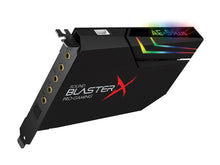 Görseli Galeri görüntüleyiciye yükleyin, Creative Sound BlasterX AE-5 Plus -Hi-res- 32-bit / 384 kHz - PCI-e Oyuncu Ses Kartı  RGB Aydınlatma, Dolby Digital Live ve DTS Kodlamalı DAC
