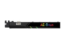 Görseli Galeri görüntüleyiciye yükleyin, Creative Sound BlasterX AE-5 Plus -Hi-res- 32-bit / 384 kHz - PCI-e Oyuncu Ses Kartı  RGB Aydınlatma, Dolby Digital Live ve DTS Kodlamalı DAC
