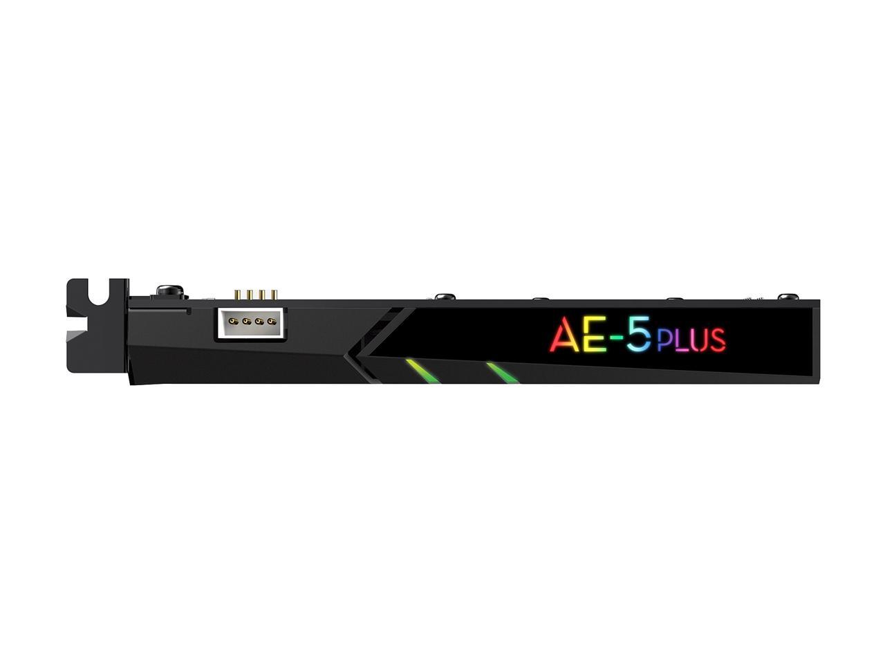 Creative Sound BlasterX AE-5 Plus -Hi-res- 32-bit / 384 kHz - PCI