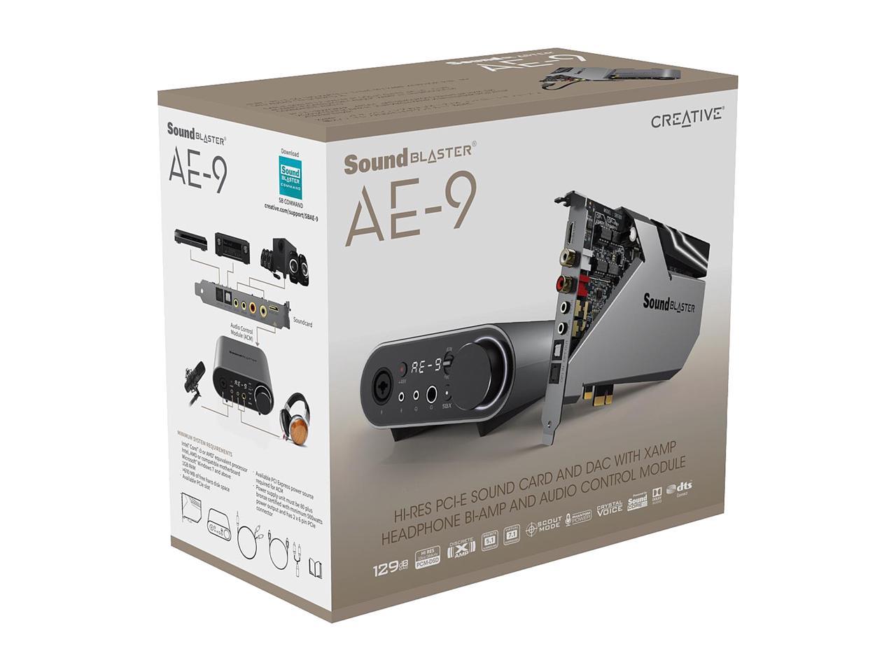 Creative Sound Blaster AE-9 - Xamp Harici Kulaklık Bi-Amp ve Ses